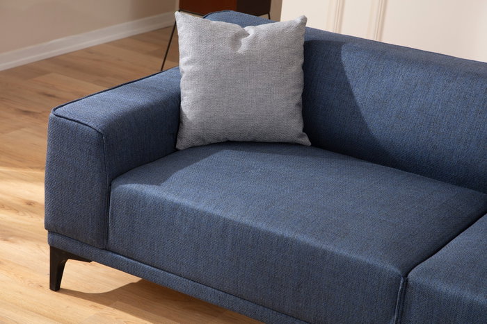 Atelier Del Sofa Petra 3 - Sofá de 3 Plazas Azul Atelier Del Sofa Petra 3 - Sofá de 3 Plazas Azul